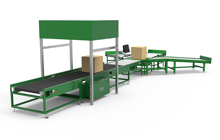 掃碼稱重量方一體機：顛覆傳統(tǒng)，一掃即測！