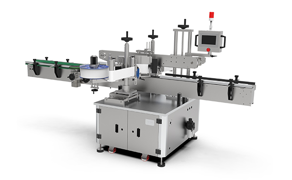 礦泉水廠側(cè)面貼標機